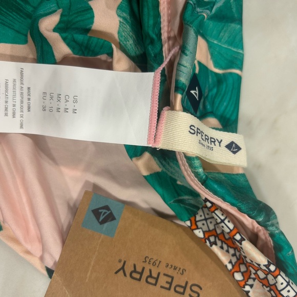 NWT m sperry bikini! Mixed material makes this a knockout. - Picture 12 of 13